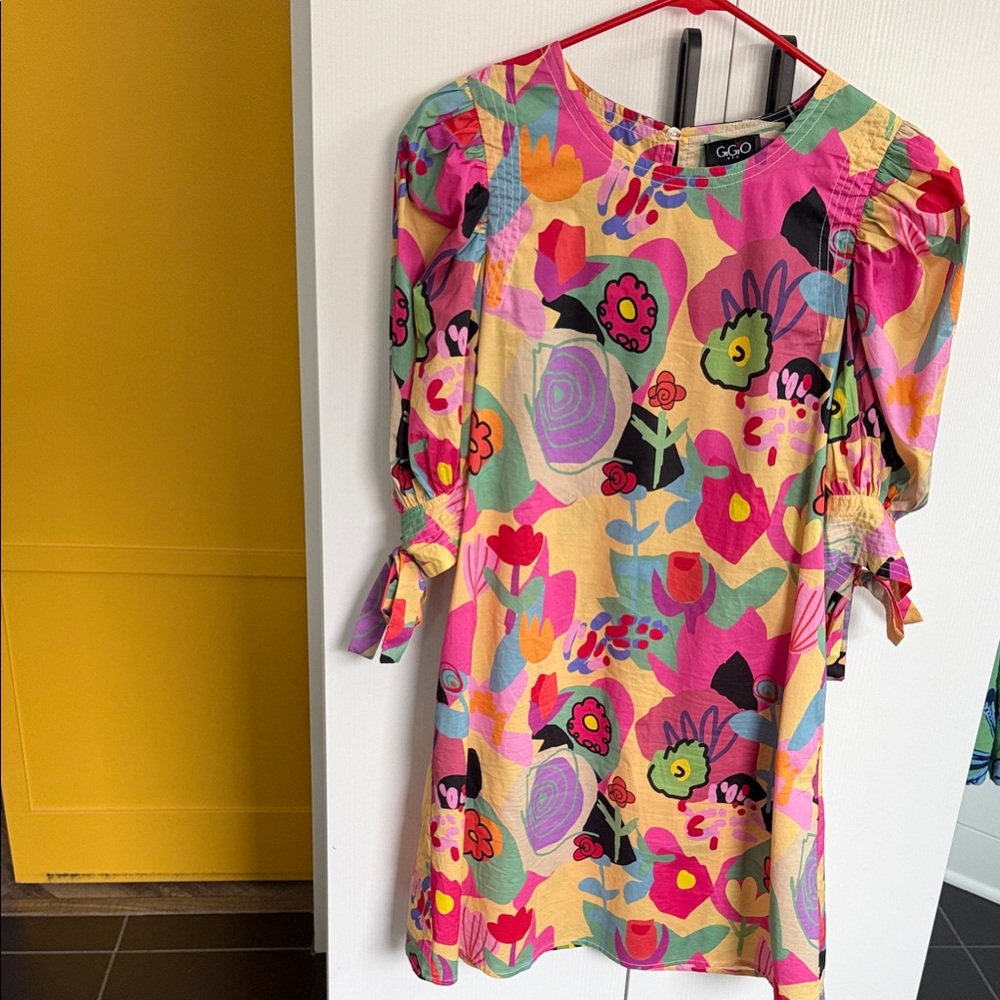 Colorful Floral Dress by GGO